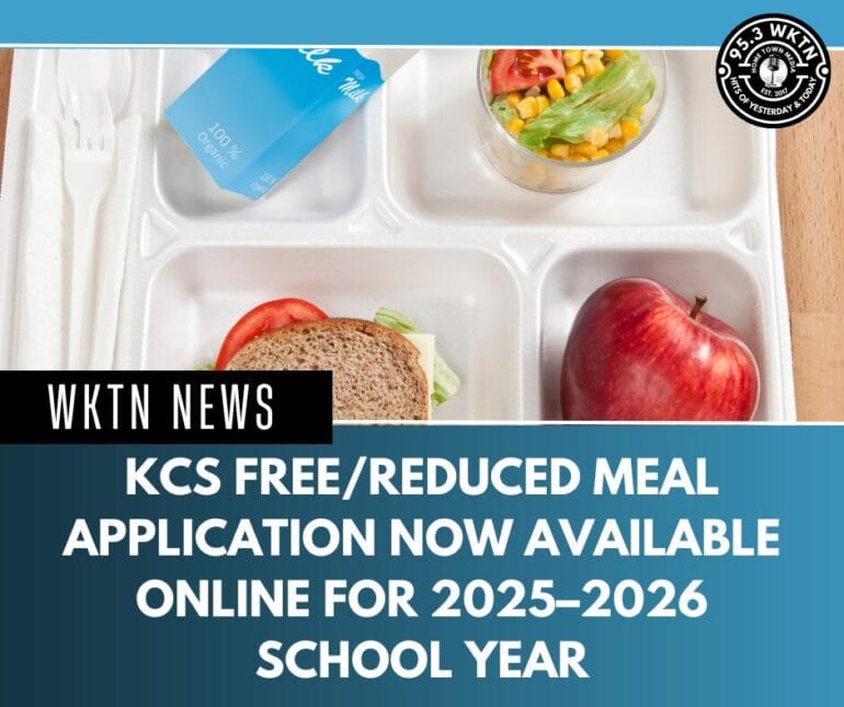 KCS Free/Reduced Meal Application Now Available Online for 2025–2026 ...