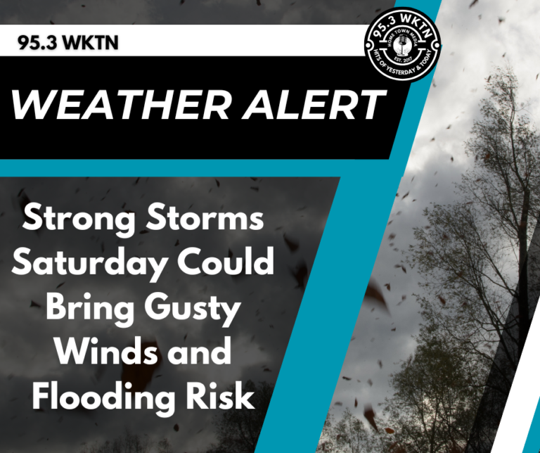 Strong Storms Saturday Could Bring Gusty Winds and Flooding Risk - 95.3 ...