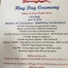 Forest Market Square to Host Flag Day Ceremony Sunday