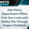Ada Police Department Offers Free Gun Locks and Safety Kits Through Project ChildSafe