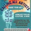 Forest-Jackson Public Library Hosting Annual Art Gallery