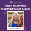Bluffton University Awards Knowlton Scholarship to Perry Graduate Kirra Heavilin