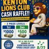 Kenton Lions Club Raffle Features $1,000 Grand Prize