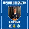Karsen Sprang named national finalist for Grain Production Award