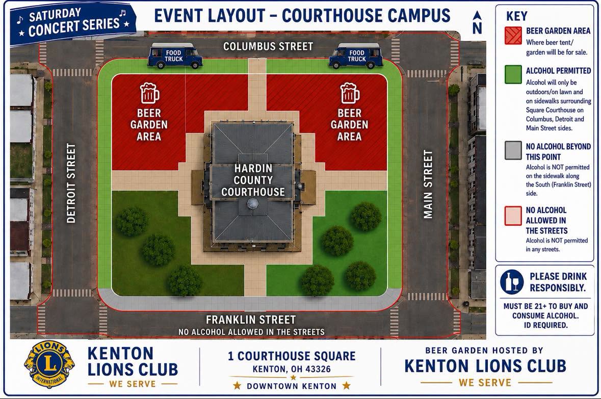 Kenton Summer Concert Series Continues Saturday