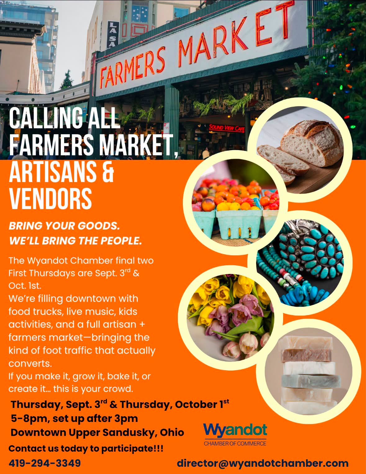 Final Call for Farmers Market Vendors in Upper Sandusky