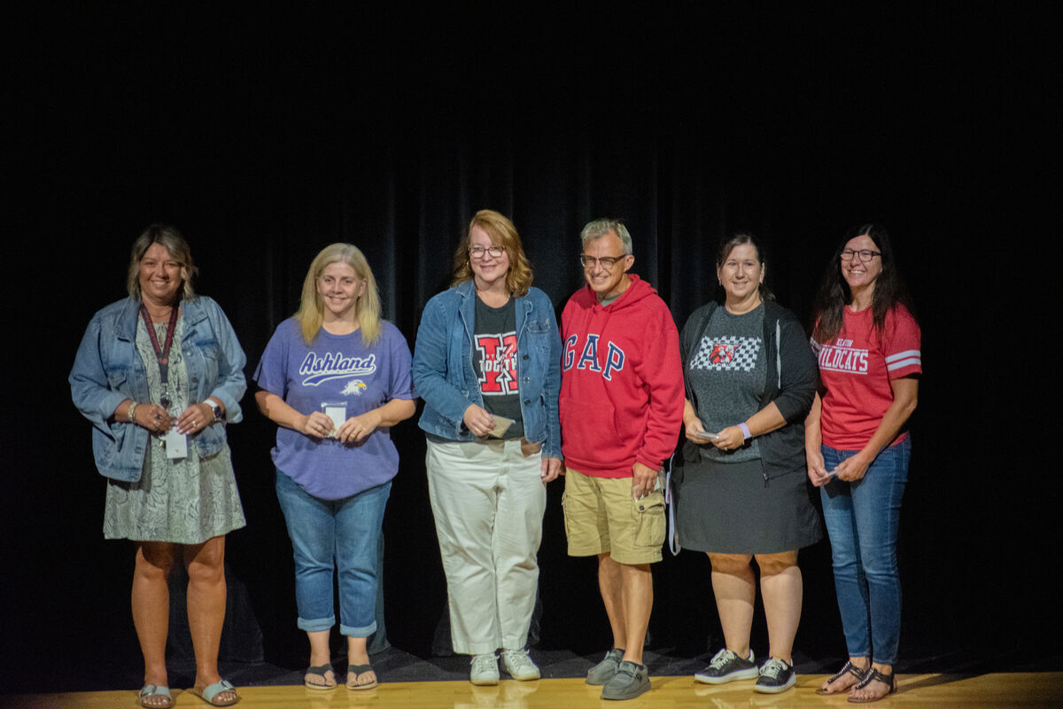 Kenton City School Staff Recognized for Years of Service