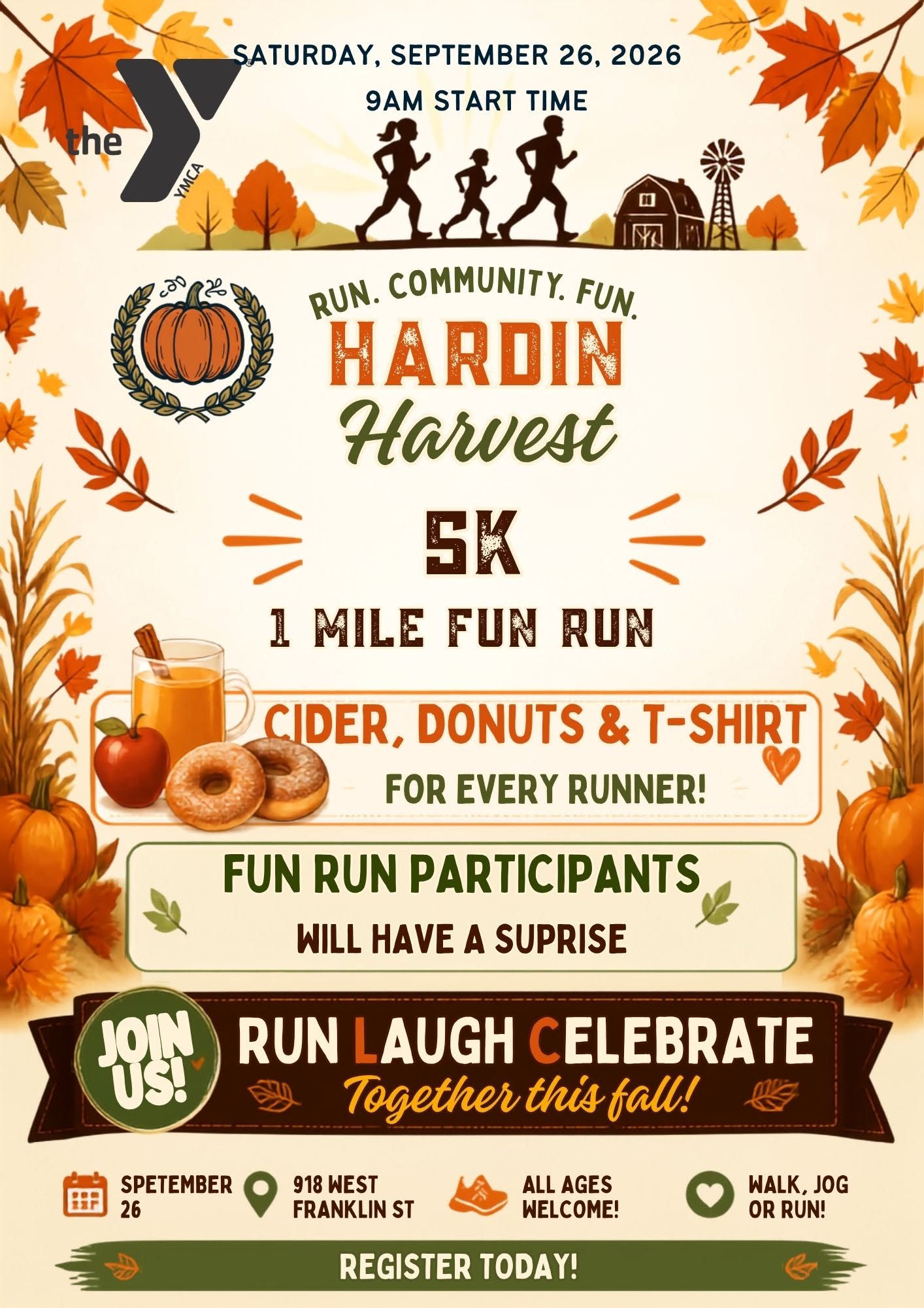 Registration Open for Hardin Harvest 5K and 1-Mile Run