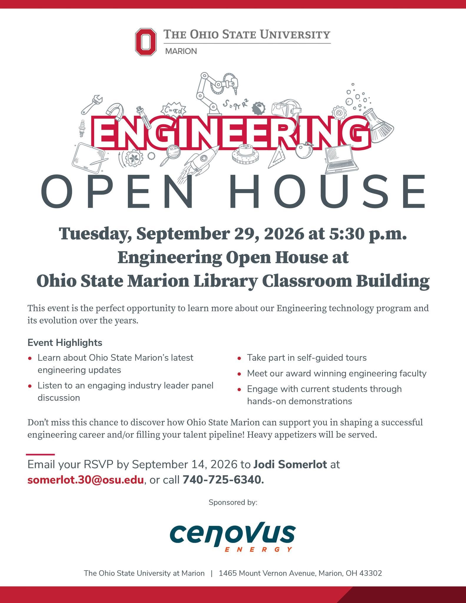 Ohio State Marion to Host Engineering Open House