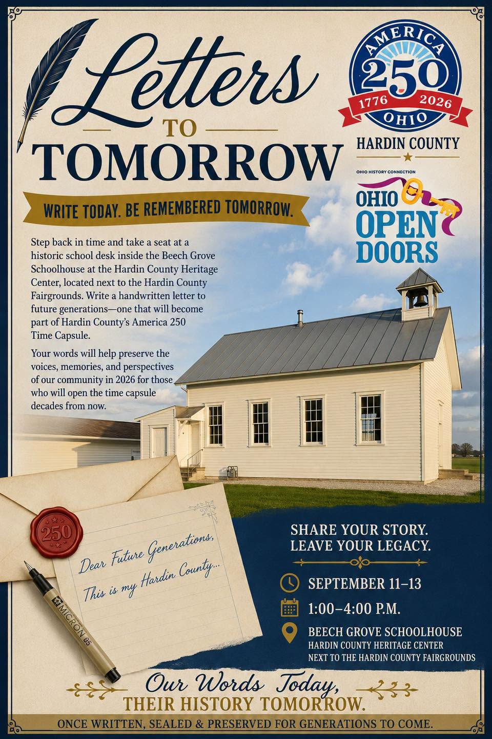 Visitors Can Explore Hardin County History and Add to America 250 Time Capsule