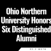 Ohio Northern University Honors Six Distinguished Alumni