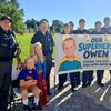 Union County Deputy Leads Special Parade for Spina Bifida Awareness Month